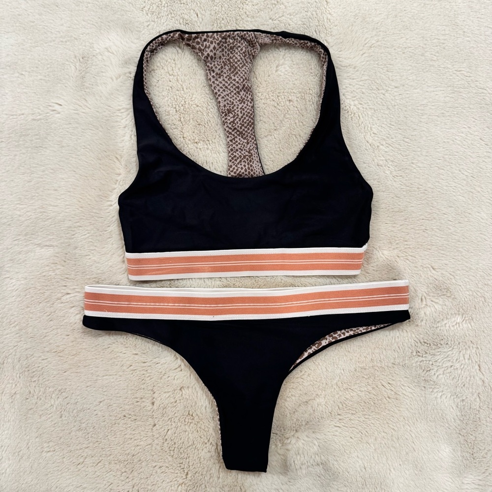 Acacia swimwear x Olympia bikini small top large bottoms